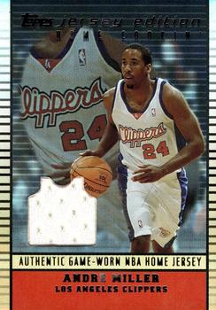 2002-03 Topps Jersey Edition - Copper #JEALM Andre Miller Front