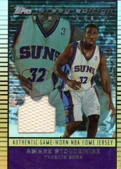 2002-03 Topps Jersey Edition - Copper #JEAST Amare Stoudemire Front