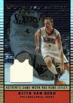 2002-03 Topps Jersey Edition - Copper #JEKVH Keith Van Horn Front