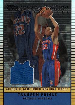 2002-03 Topps Jersey Edition - Copper #JETPR Tayshaun Prince Front
