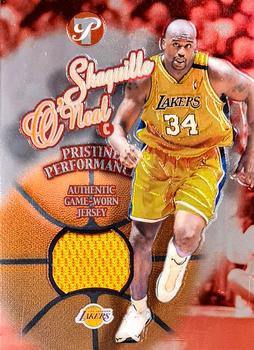 2002-03 Topps Pristine - Performance #PPE-SO Shaquille O'Neal Front