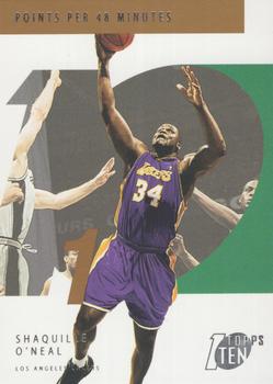 2002-03 Topps Ten - Parallel #11 Shaquille O'Neal Front