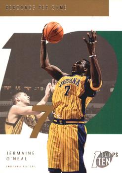 2002-03 Topps Ten - Parallel #27 Jermaine O'Neal Front