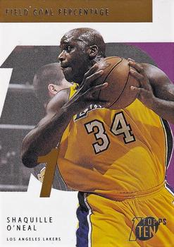 2002-03 Topps Ten - Parallel #61 Shaquille O'Neal Front
