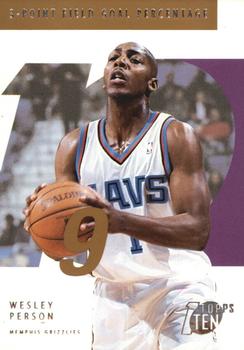 2002-03 Topps Ten - Parallel #79 Wesley Person Front