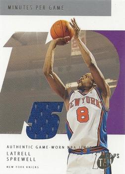 2002-03 Topps Ten - Relic Parallel #95 Latrell Sprewell Front