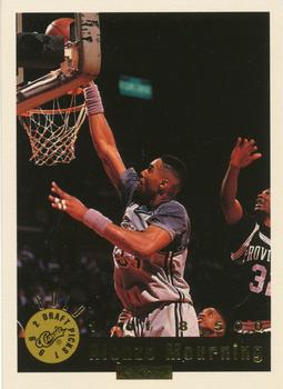 1992 Classic Draft Picks - Gold Promos #2 Alonzo Mourning Front