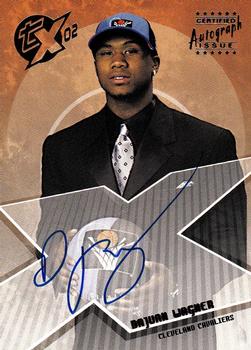 2002-03 Topps Xpectations - Autographs #XA-DW Dajuan Wagner Front