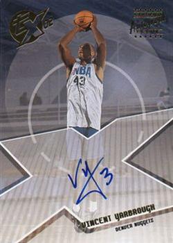 2002-03 Topps Xpectations - Autographs #XA-VY Vincent Yarbrough Front