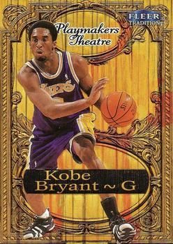 1998-99 Fleer Tradition - Playmakers Theatre #3PT Kobe Bryant Front