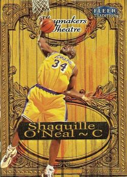 1998-99 Fleer Tradition - Playmakers Theatre #12PT Shaquille O'Neal Front