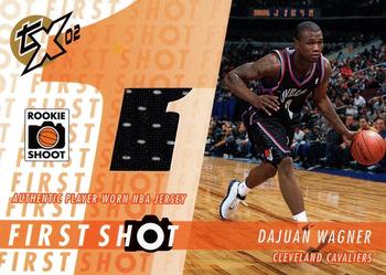 2002-03 Topps Xpectations - First Shot Relics #FS-DW Dajuan Wagner Front