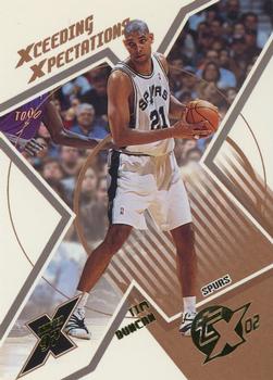 2002-03 Topps Xpectations - Xcitement #157 Tim Duncan Front