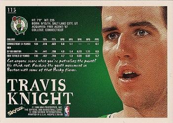 1998-99 Hoops #115 Travis Knight Back