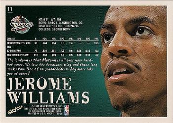 1998-99 Hoops #11 Jerome Williams Back