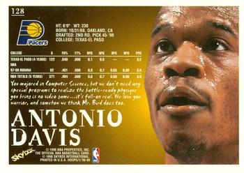 1998-99 Hoops #128 Antonio Davis Back