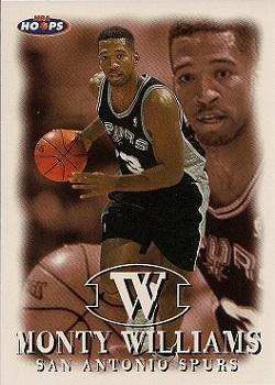 1998-99 Hoops #147 Monty Williams Front