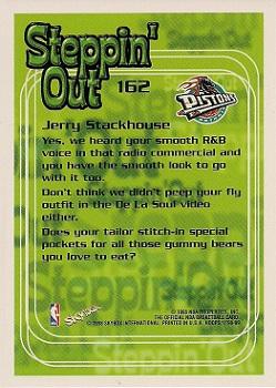 1998-99 Hoops #162 Jerry Stackhouse Back