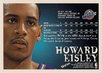 1998-99 Hoops #64 Howard Eisley Back