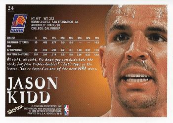 1998-99 Hoops #24 Jason Kidd Back