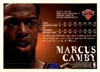 1998-99 Hoops #54 Marcus Camby Back