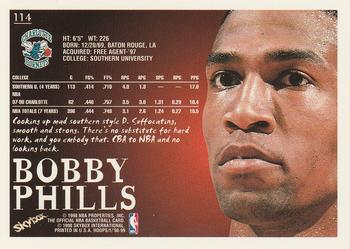 1998-99 Hoops #114 Bobby Phills Back