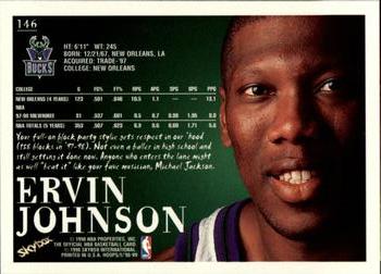 1998-99 Hoops #146 Ervin Johnson Back