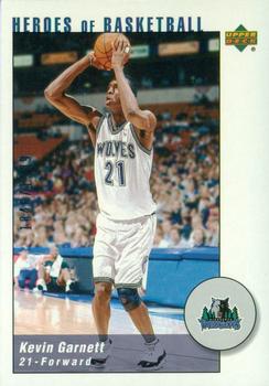2002-03 UD Authentics - Kevin Garnett Heroes of Basketball #KG2 Kevin Garnett Front