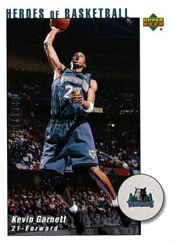 2002-03 UD Authentics - Kevin Garnett Heroes of Basketball #KG3 Kevin Garnett Front
