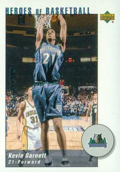 2002-03 UD Authentics - Kevin Garnett Heroes of Basketball #KG4 Kevin Garnett Front