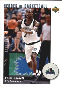 2002-03 UD Authentics - Kevin Garnett Heroes of Basketball #KG5 Kevin Garnett Front