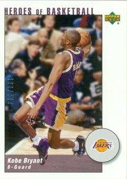 2002-03 UD Authentics - Kobe Bryant Heroes of Basketball #KB4 Kobe Bryant Front