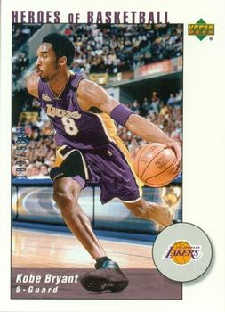 2002-03 UD Authentics - Kobe Bryant Heroes of Basketball #KB6 Kobe Bryant Front