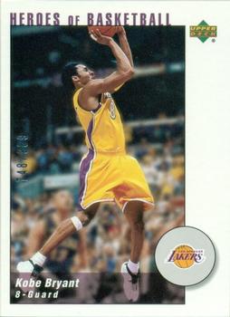 2002-03 UD Authentics - Kobe Bryant Heroes of Basketball #KB8 Kobe Bryant Front