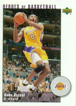 2002-03 UD Authentics - Kobe Bryant Heroes of Basketball #KB10 Kobe Bryant Front