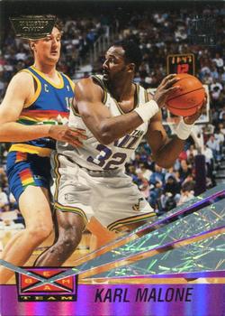 1993-94 Stadium Club - Beam Team Members Only Gold Stamp #9 Karl Malone Front