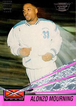 1993-94 Stadium Club - Beam Team Members Only Gold Stamp #10 Alonzo Mourning Front