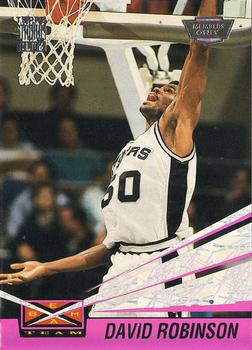 1993-94 Stadium Club - Beam Team Members Only Gold Stamp #13 David Robinson Front