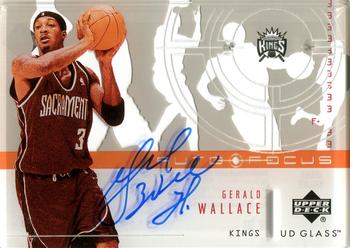 2002-03 UD Glass - Auto Focus #GW Gerald Wallace Front