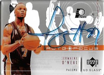 2002-03 UD Glass - Auto Focus #JO Jermaine O'Neal Front