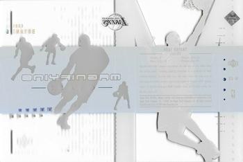 2002-03 UD Glass - Magnifying Glass #KB-M Kobe Bryant Back