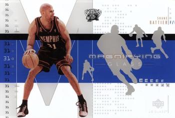 2002-03 UD Glass - Magnifying Glass #SB-M Shane Battier Front