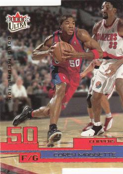 2002-03 Ultra - Gold Medallion #110 Corey Maggette Front