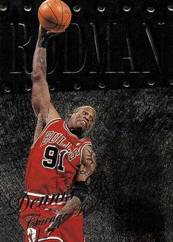 1998-99 Metal Universe #16 Dennis Rodman Front