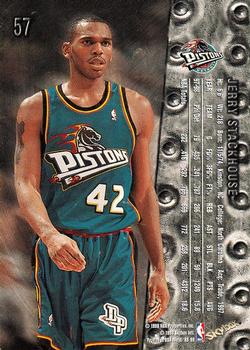 1998-99 Metal Universe #57 Jerry Stackhouse Back