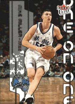 2002-03 Ultra - One on One #5 OO Mike Miller / Morris Peterson Front
