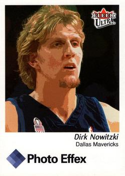 2002-03 Ultra - Photo Effex #9 PE Dirk Nowitzki Front