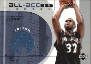 2002-03 Upper Deck - All-Access Jerseys #A-JS Joe Smith Front