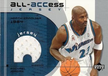 2002-03 Upper Deck - All-Access Jerseys #A-MJ Michael Jordan Front