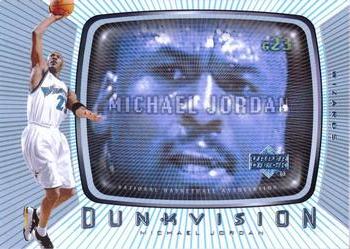 2002-03 Upper Deck - Dunkvision #DV1 Michael Jordan Front